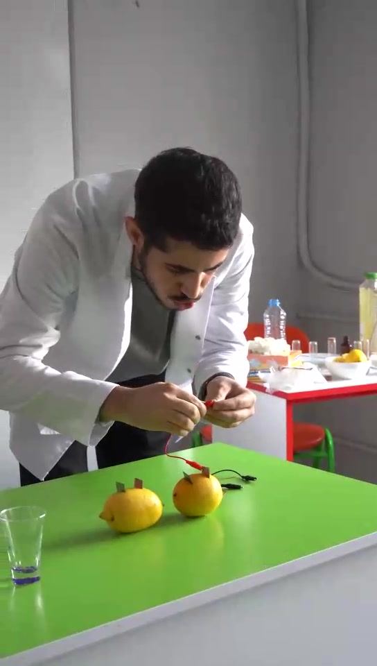 Fen dersinde limon pili deneyi